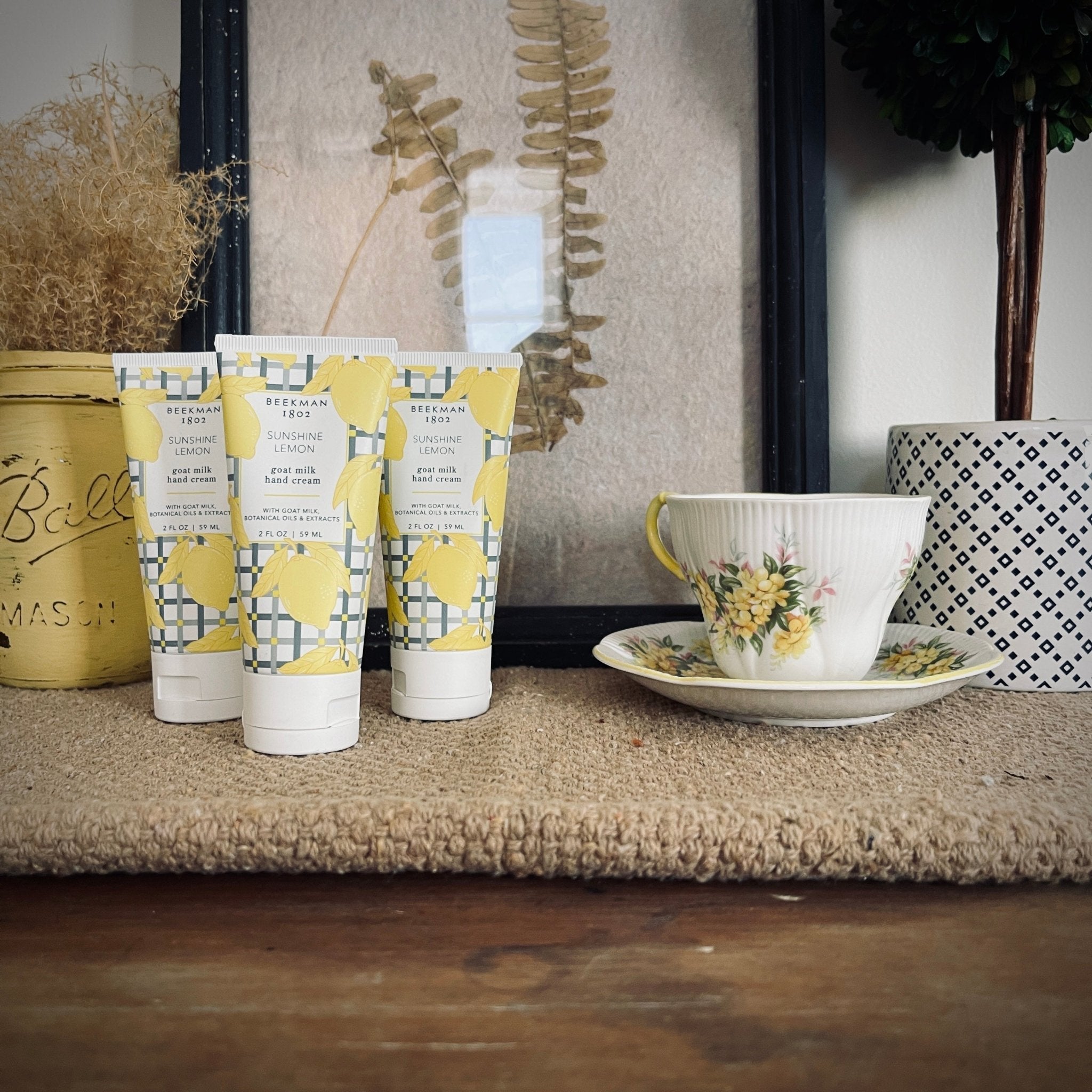 Goat Milk Hand Cream - Sunshine Lemon - 2oz – Home & Garden by The Olde 1840