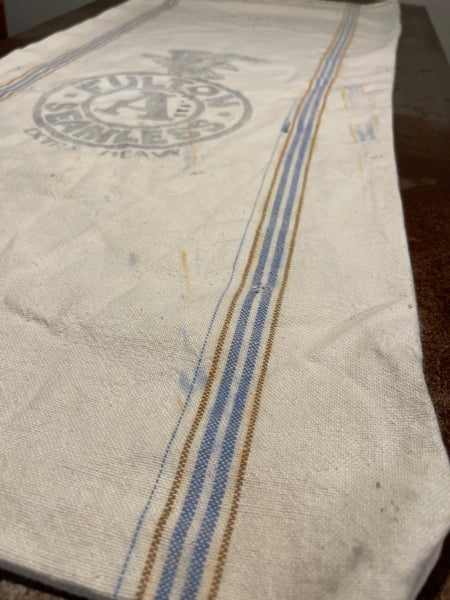 Vintage Fulton “A” Seamless Pan-American Timothy Seed Grain Sack