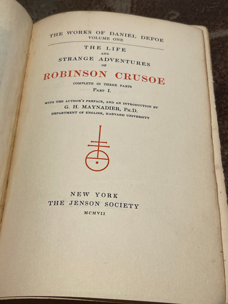 The Works of Daniel Defoe Book Set