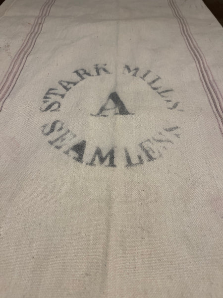 Vintage Stark Mills “A” Seamless Grain Sack