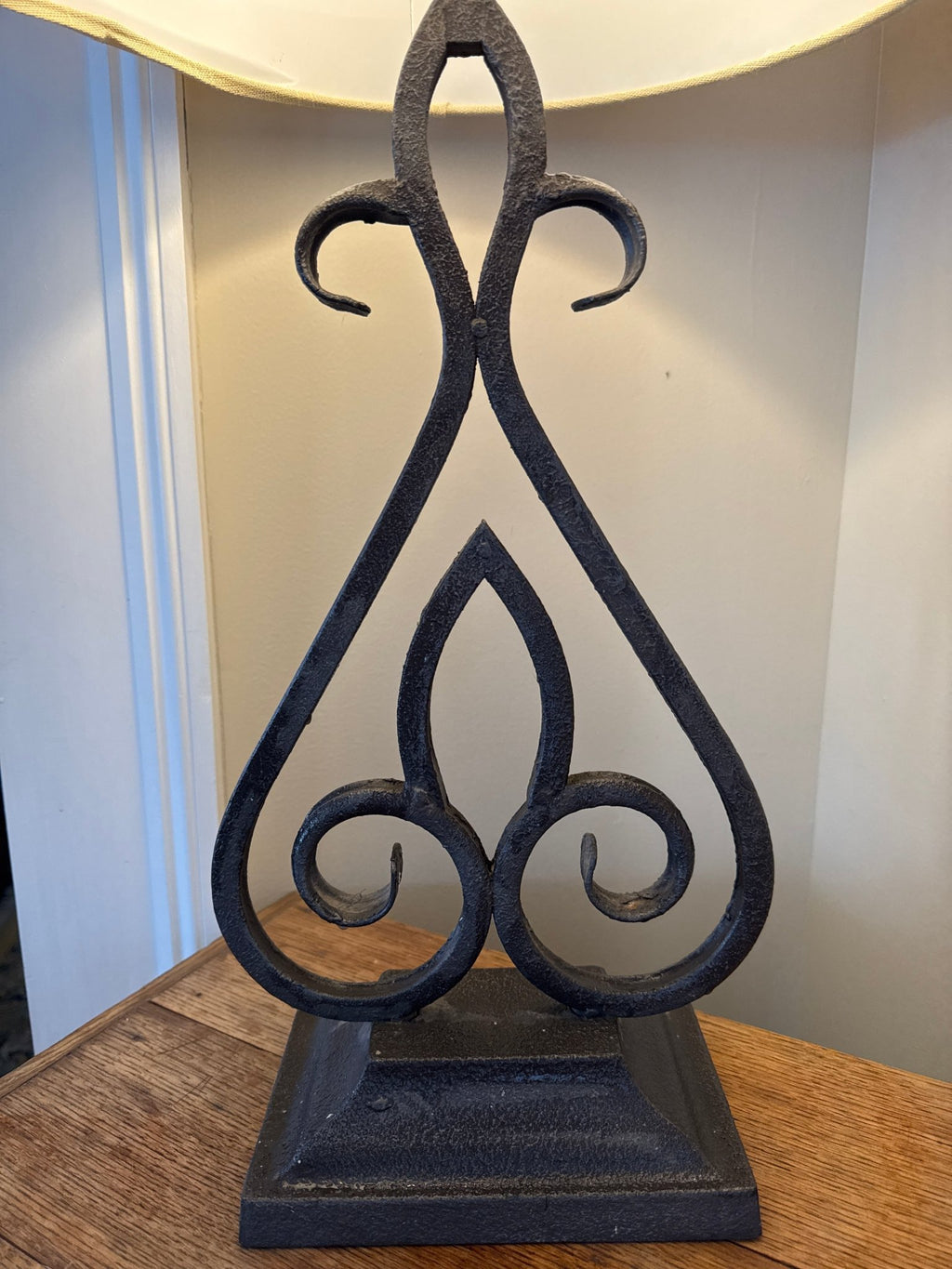 Iron Lamp & Shade – Lamps by The Olde 1840
