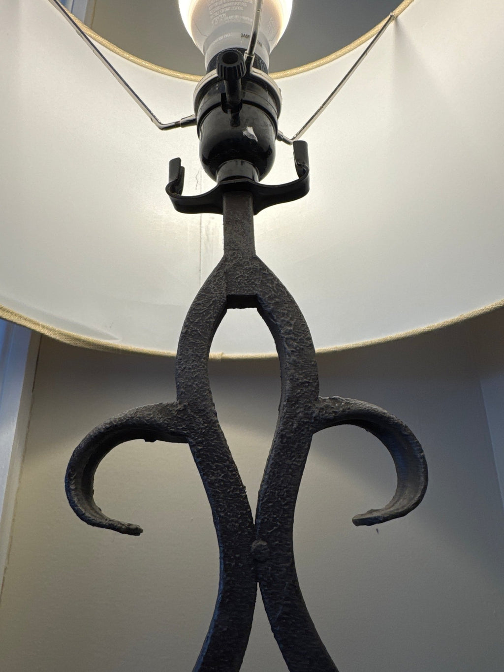 Iron Lamp & Shade – Lamps by The Olde 1840