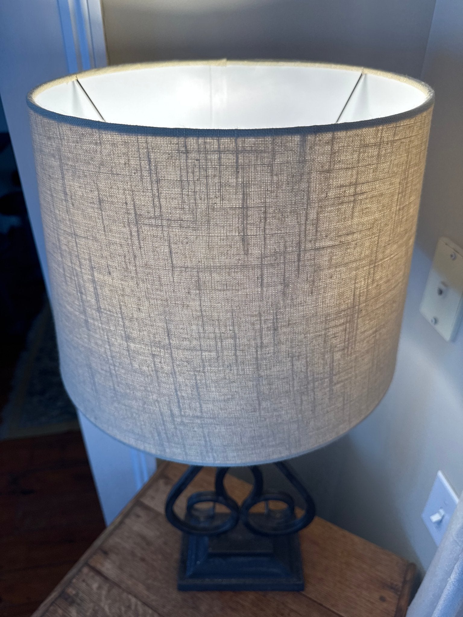 Iron Lamp & Shade – Lamps by The Olde 1840