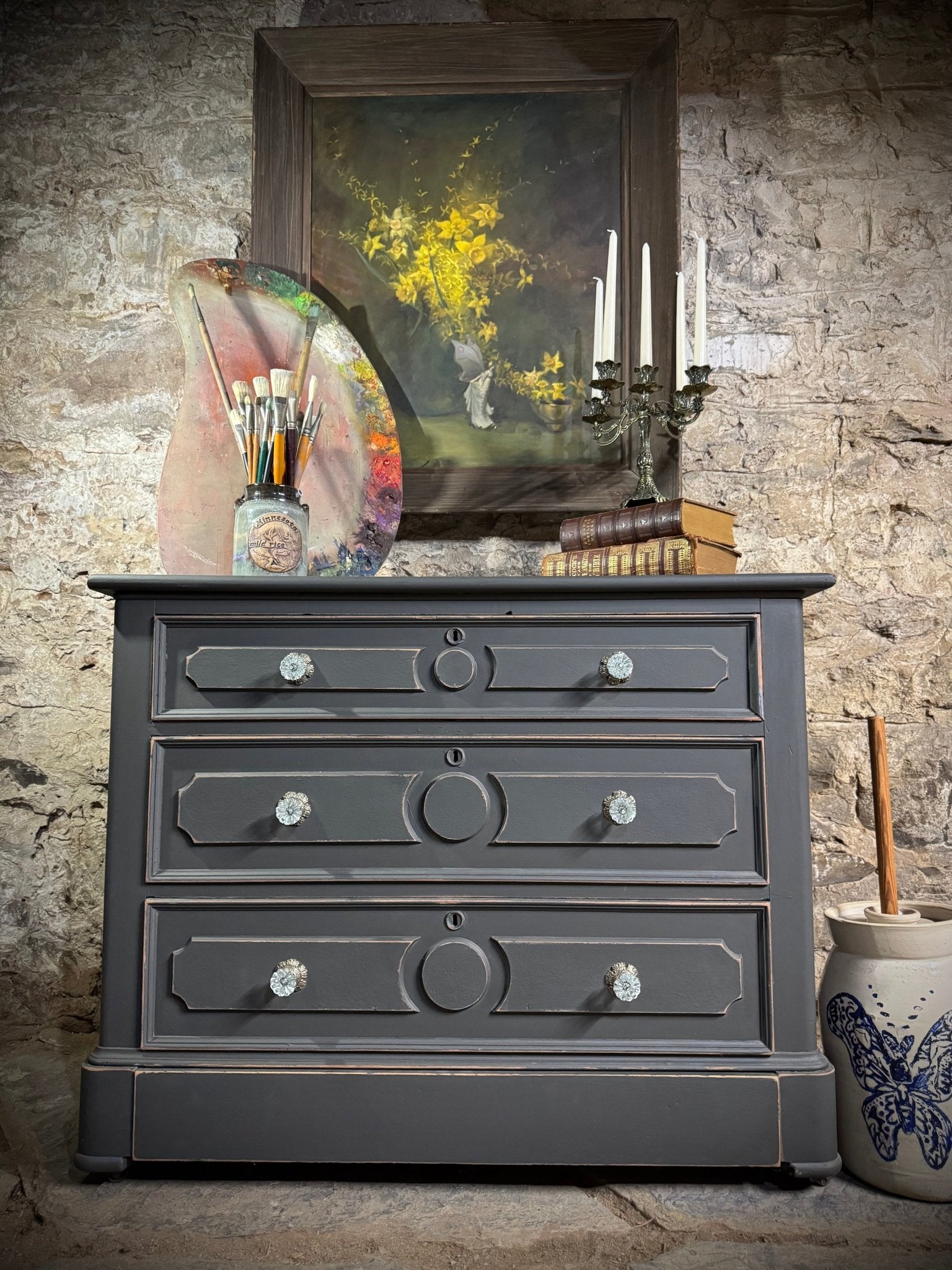 Knapp Joint Chest of Drawers Dresser – Dresser by The Olde 1840