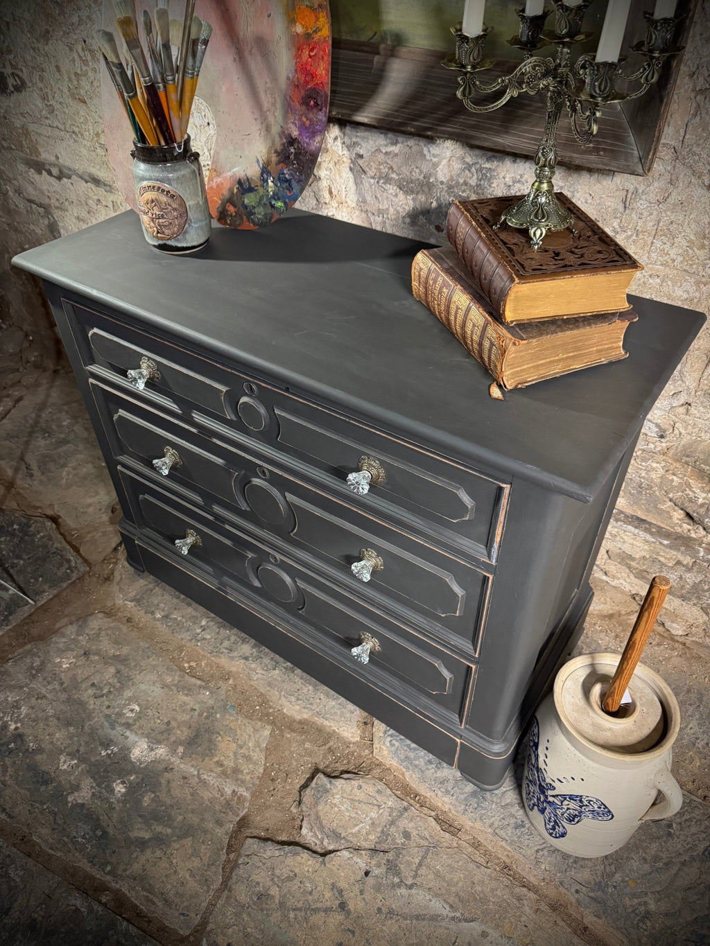 Knapp Joint Chest of Drawers Dresser – Dresser by The Olde 1840