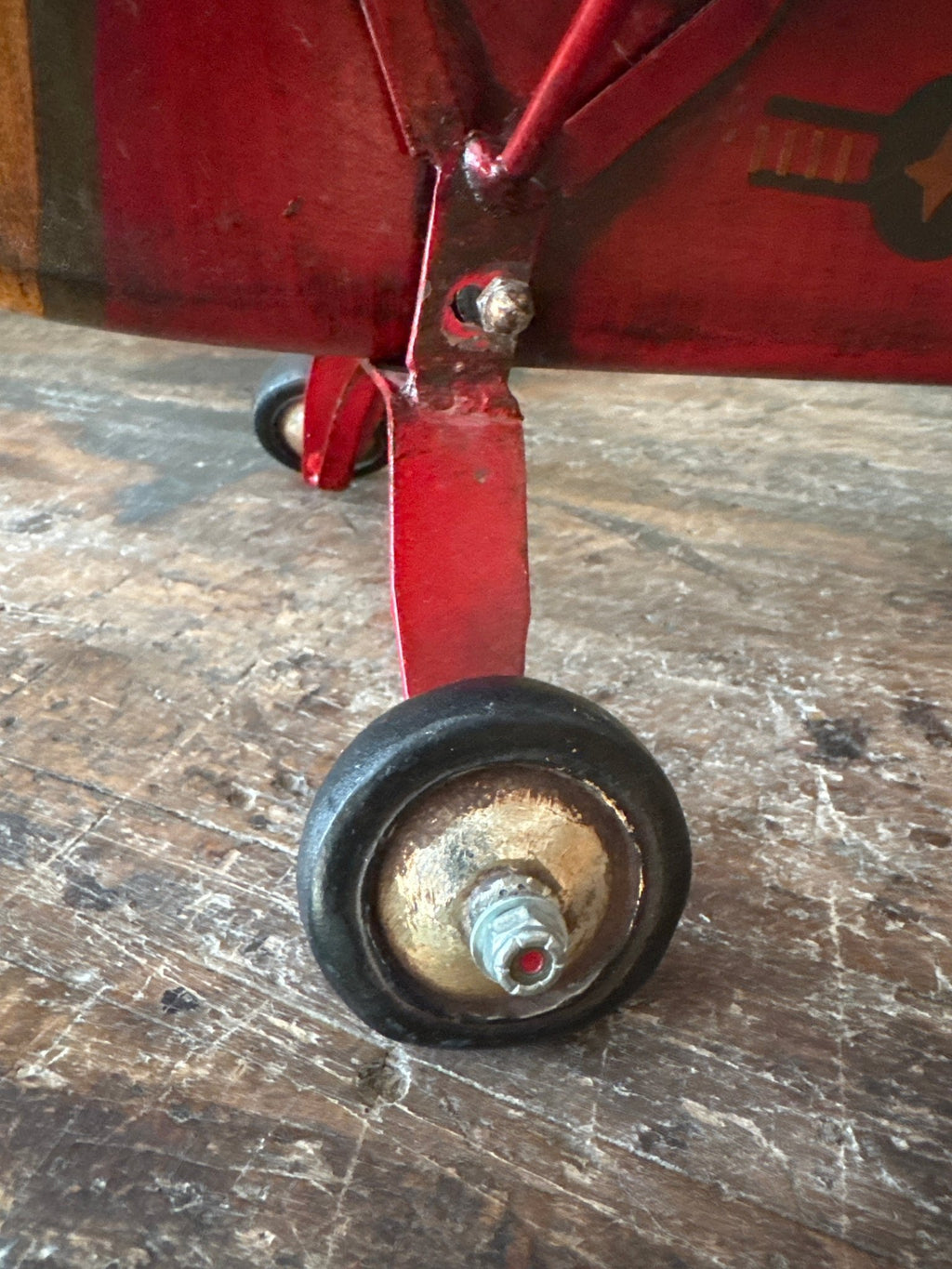 Vintage Wood & Metal Airplane Decor – Decor by The Olde 1840