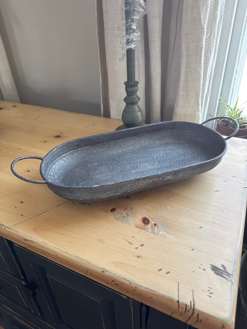 Metal Tray - Large - 18” – Decor by The Olde 1840