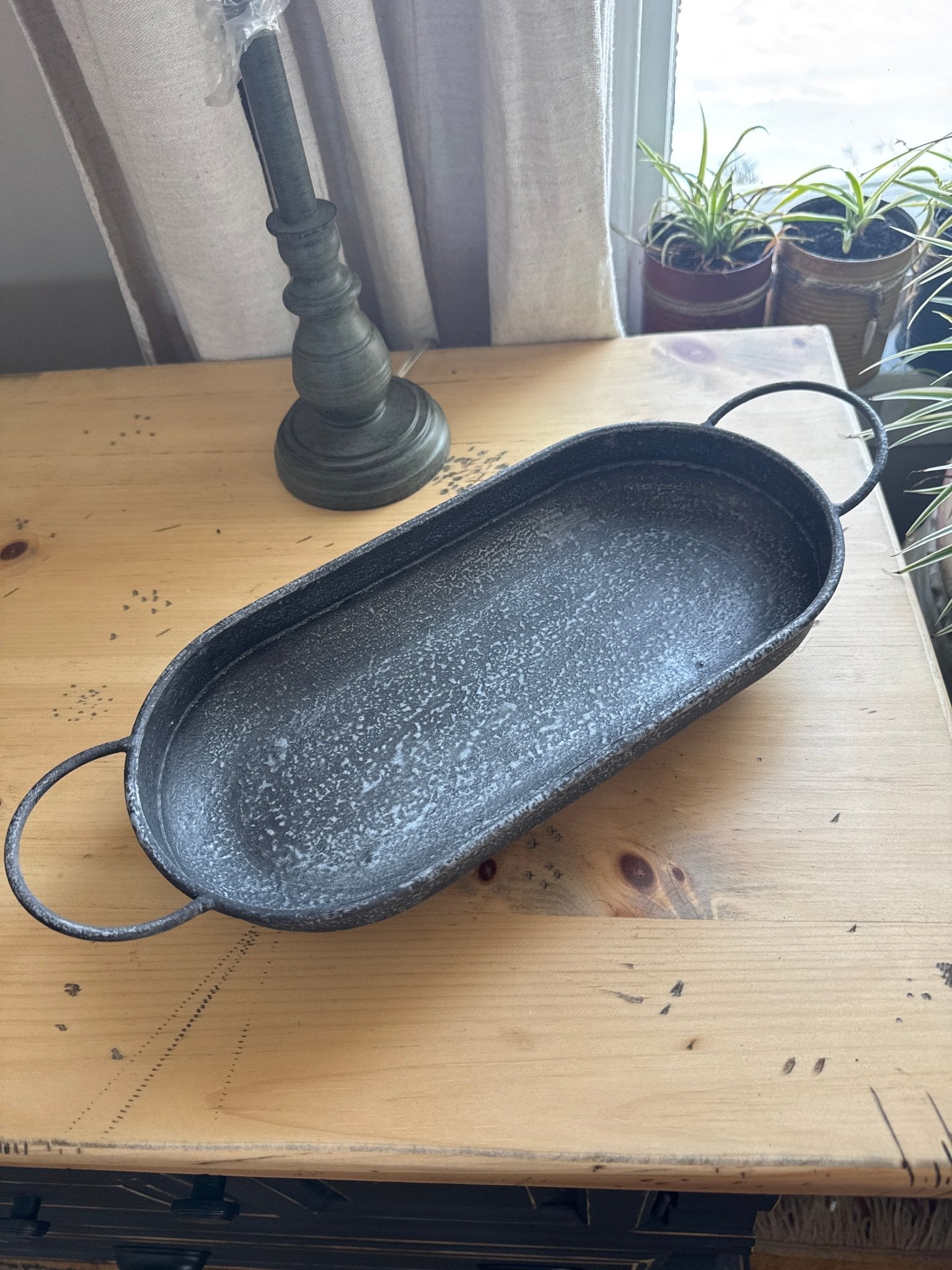 Metal Tray - Medium - 16” – Decor by The Olde 1840