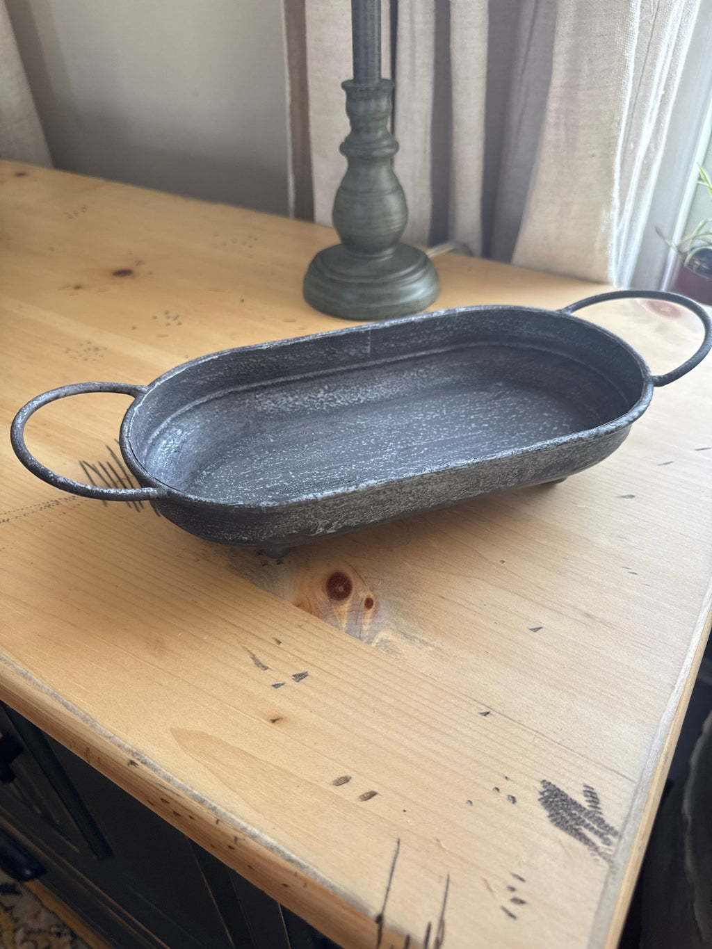 Metal Tray - Small - 13” – Decor by The Olde 1840