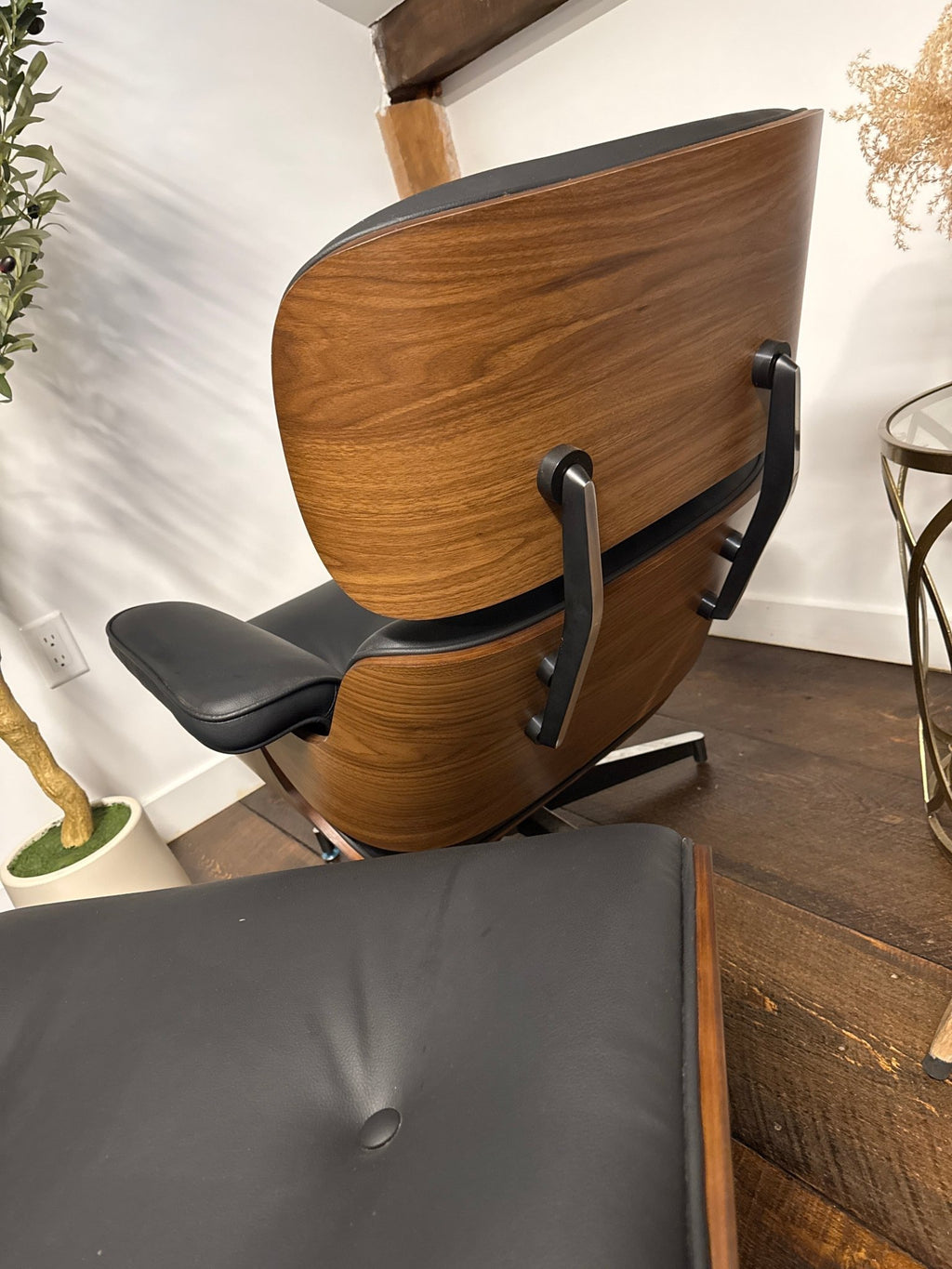 Mid - Century Lounge Chair & Ottoman Set – Accent Chairs by The Olde 1840