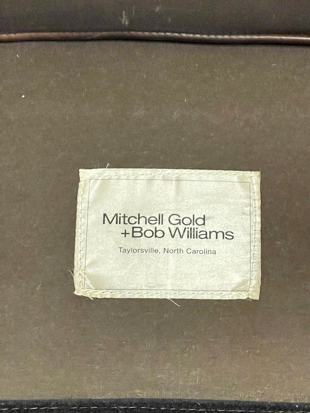 Mitchell Gold + Bob Williams Classic Leather Club Chairs – Nailhead Trim – Furniture by The Olde 1840