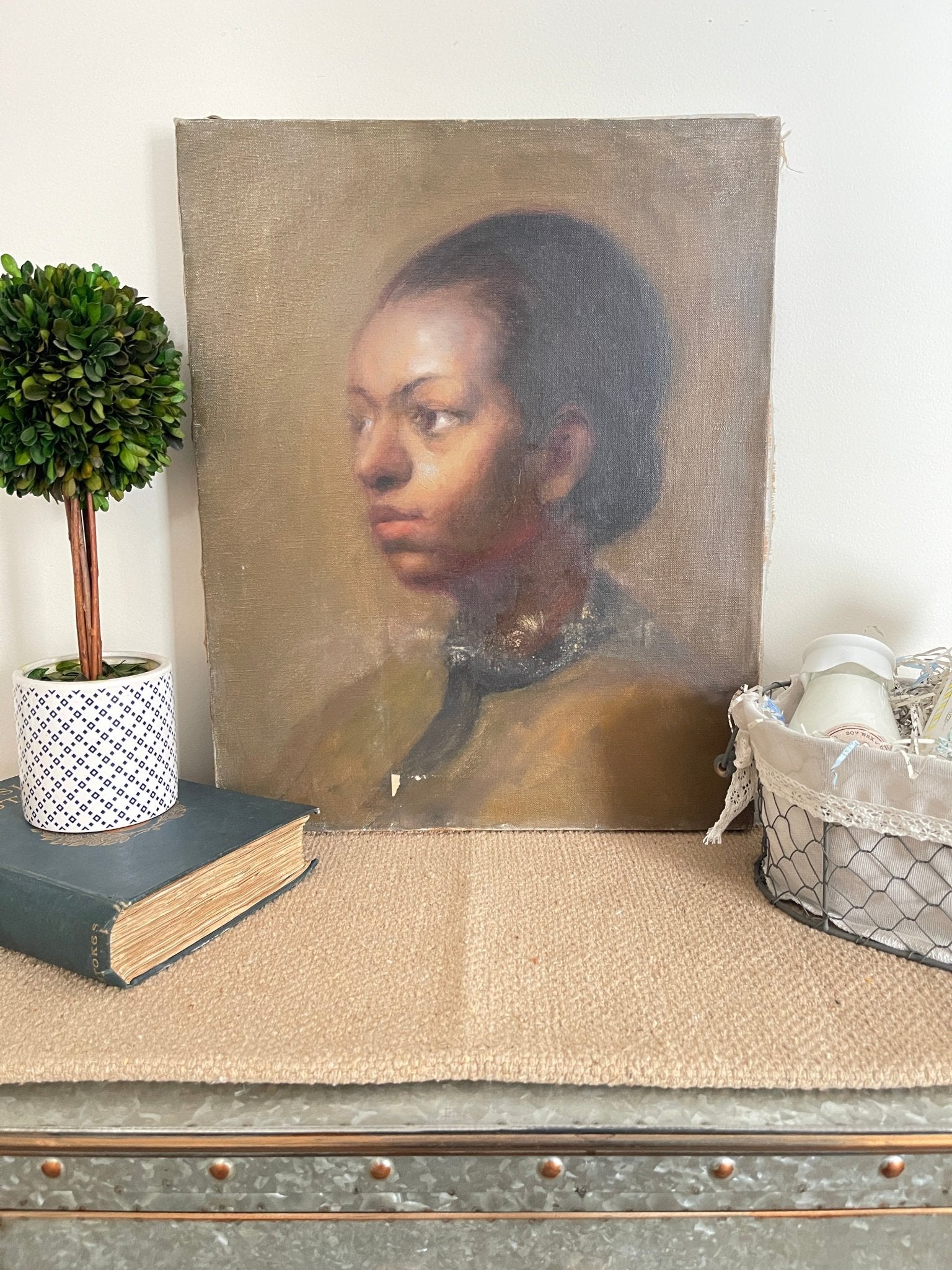 Nicholas Mason Original Oil on Canvas Painting – Hand - Signed Fine Art – Wall Décor by The Olde 1840