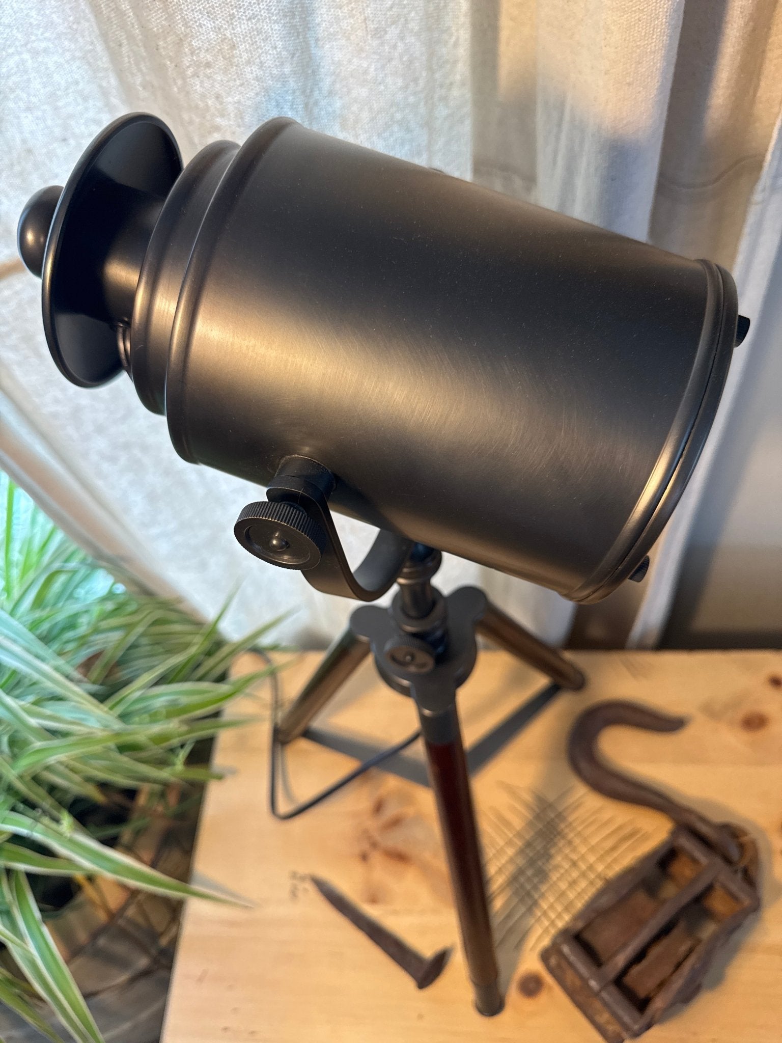 Pottery Barn Photographer's Tripod Metal Desk Lamp (24” Tall) – Lamps by The Olde 1840