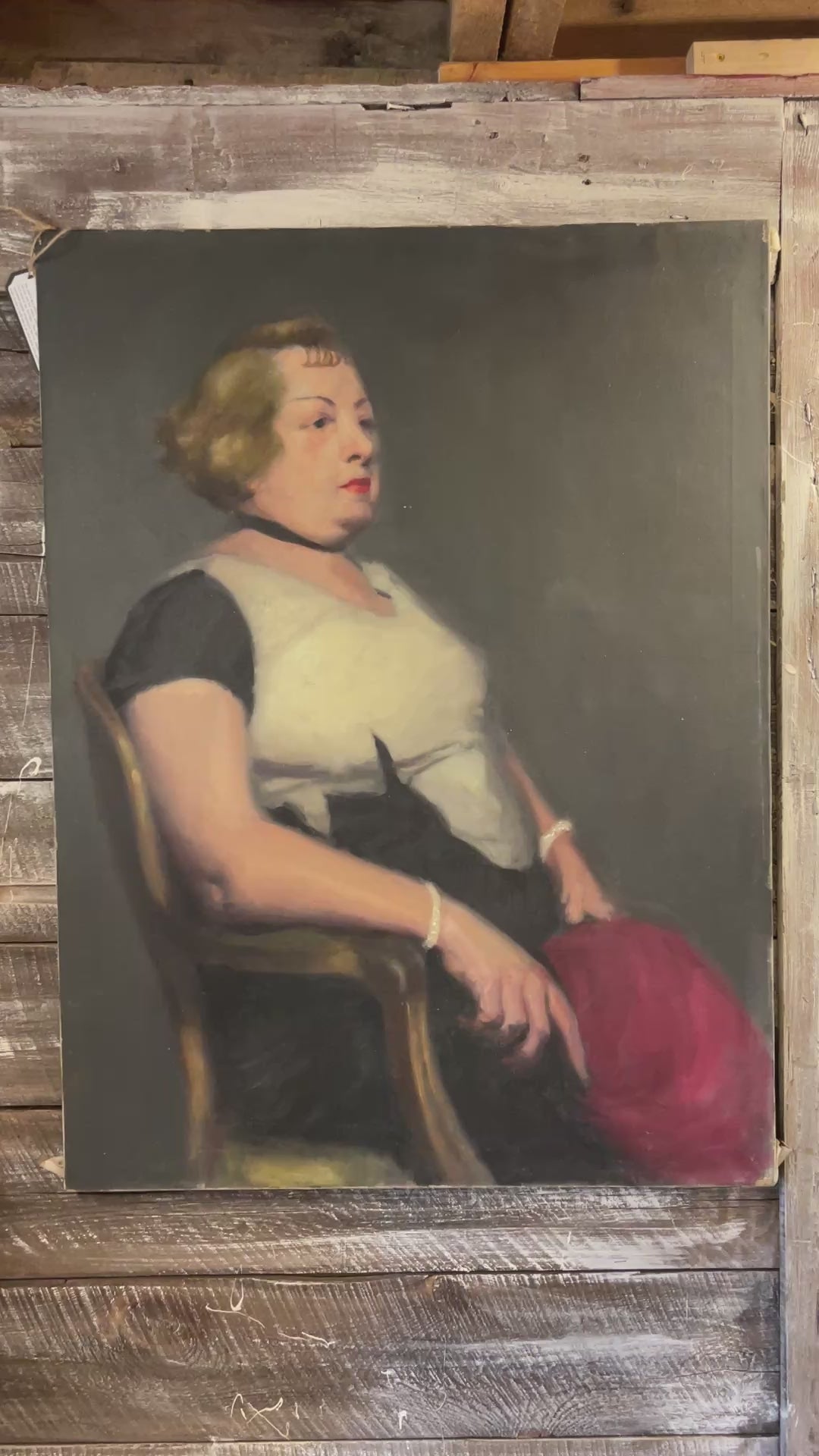 Art Work | Oil on Canvas | The Red Velvet Sunday