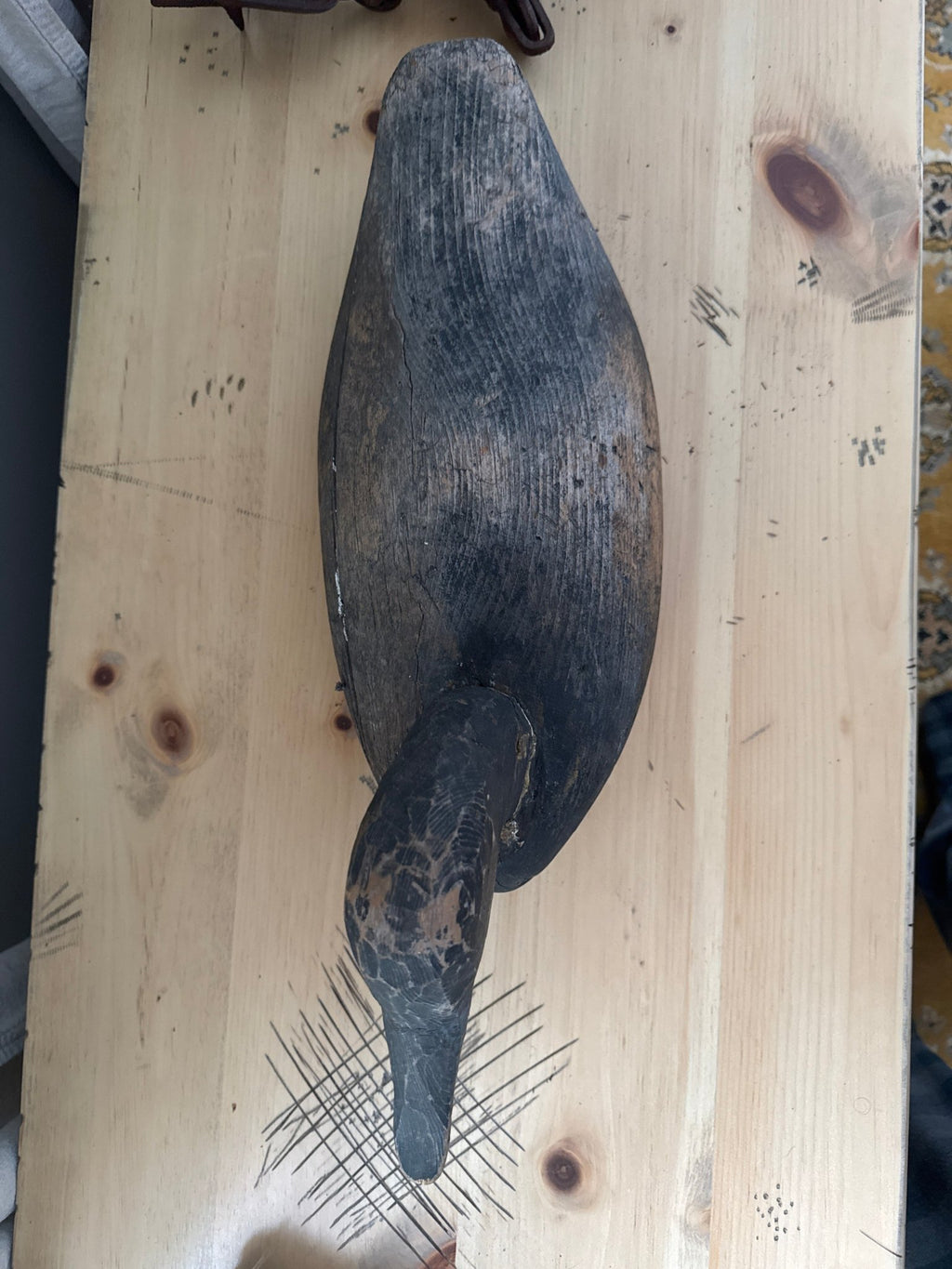 Primitive Solid Wood Duck Decoy – Decor by The Olde 1840