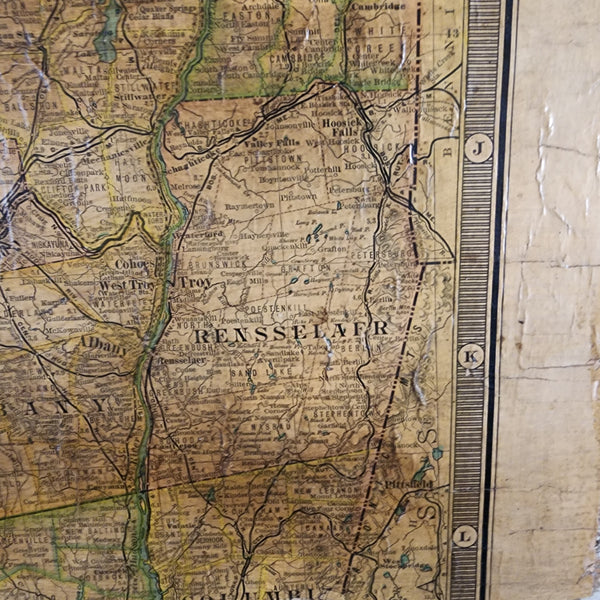 C.1903 New York Railroad Map