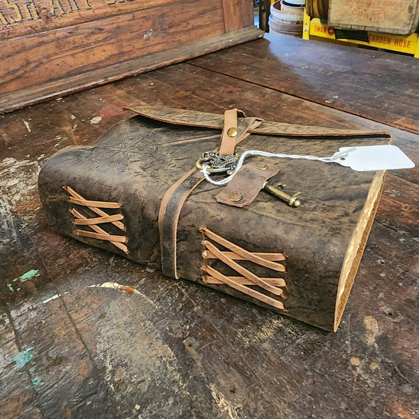 Classic Leather Journal - Distressed Walnut