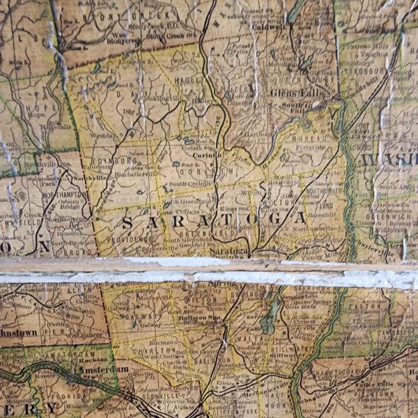 C.1903 New York Railroad Map