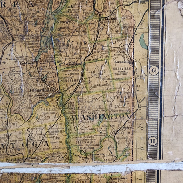 C.1903 New York Railroad Map