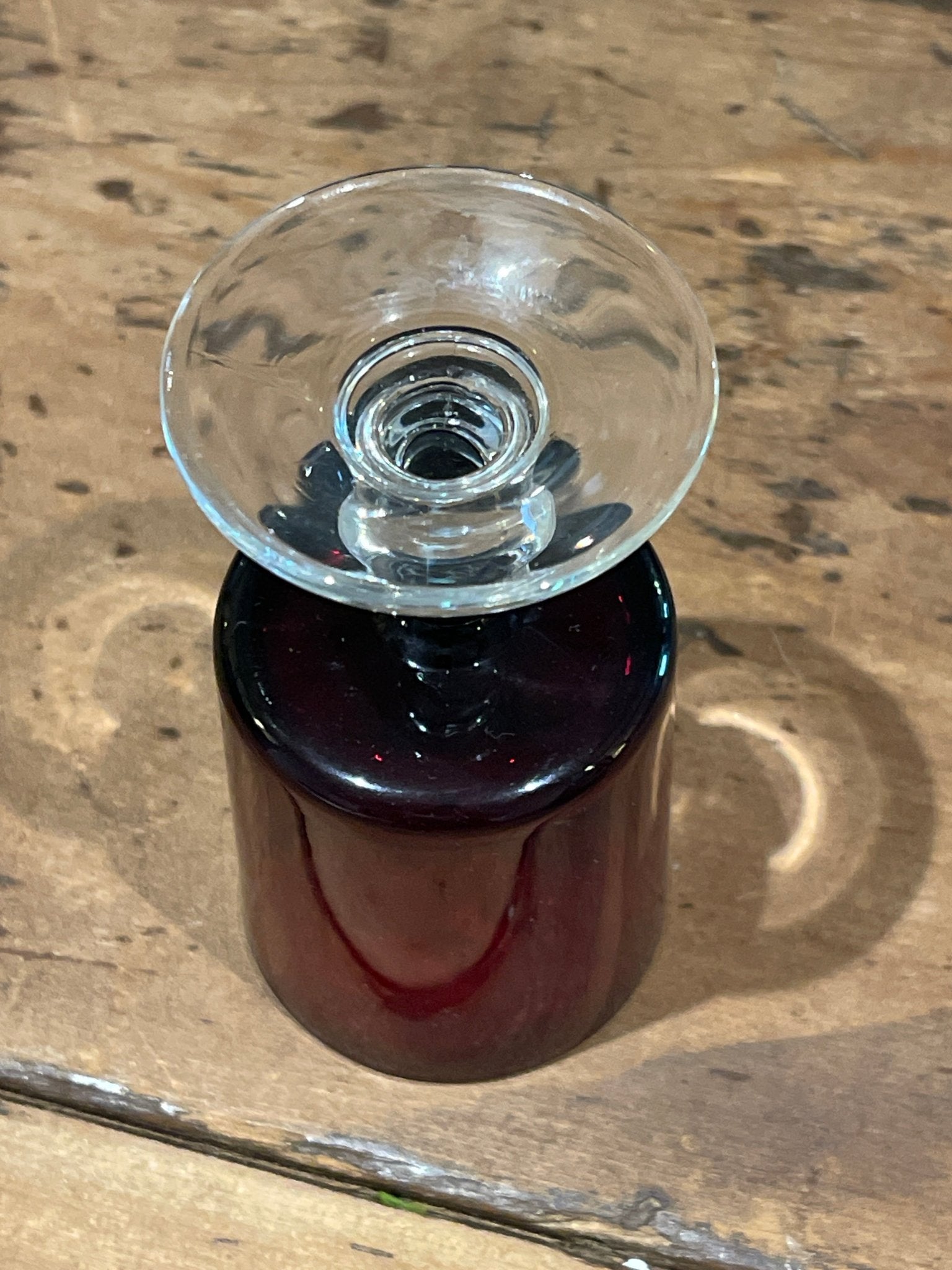 Vintage 1970s Luminarc Cavalier Ruby Red Glass Goblet | France – Kitchen & Dining by The Olde 1840