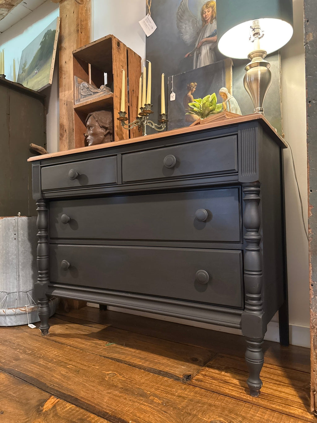 Vintage Chest of Drawers Dresser – Furniture by The Olde 1840