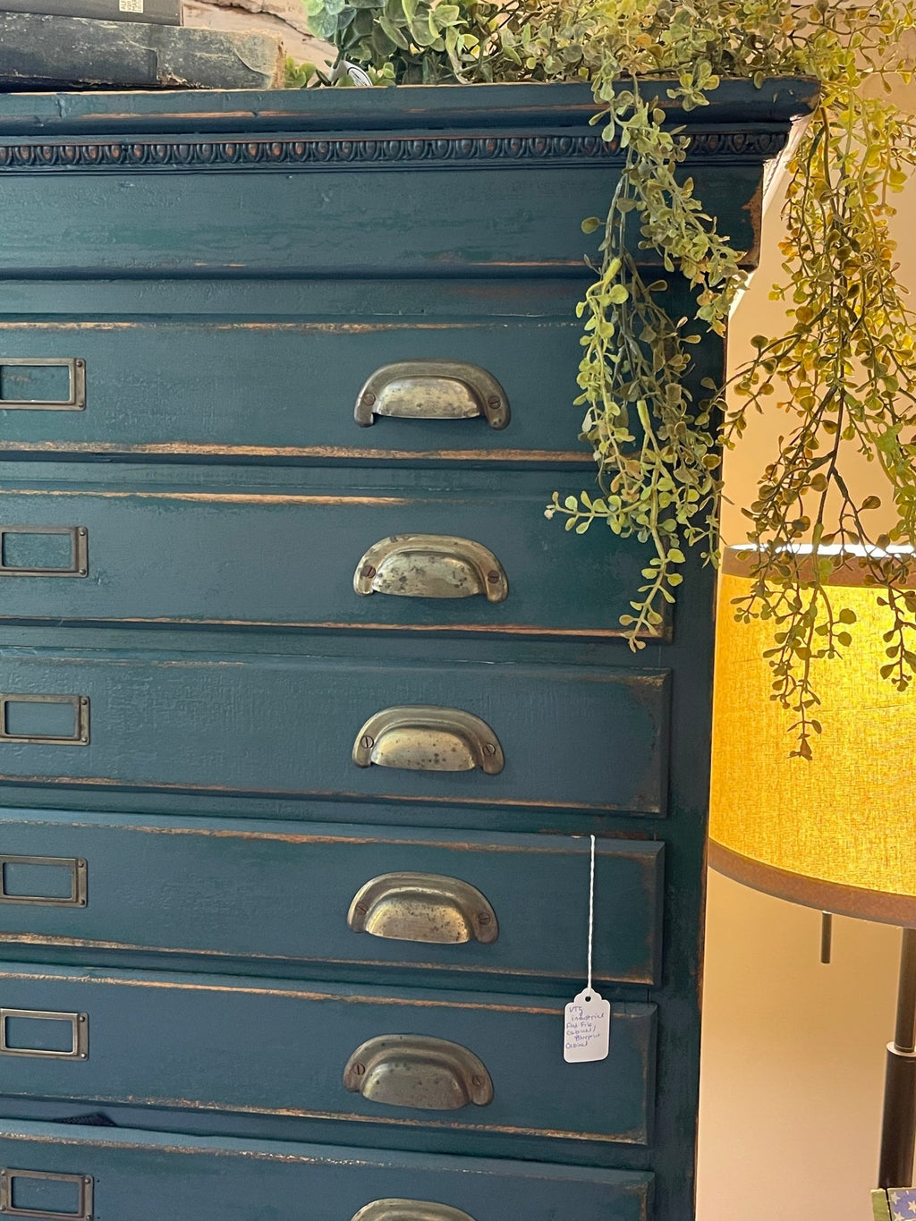Vintage Industrial Flat File Cabinet / Blueprint Cabinet – Furniture by The Olde 1840