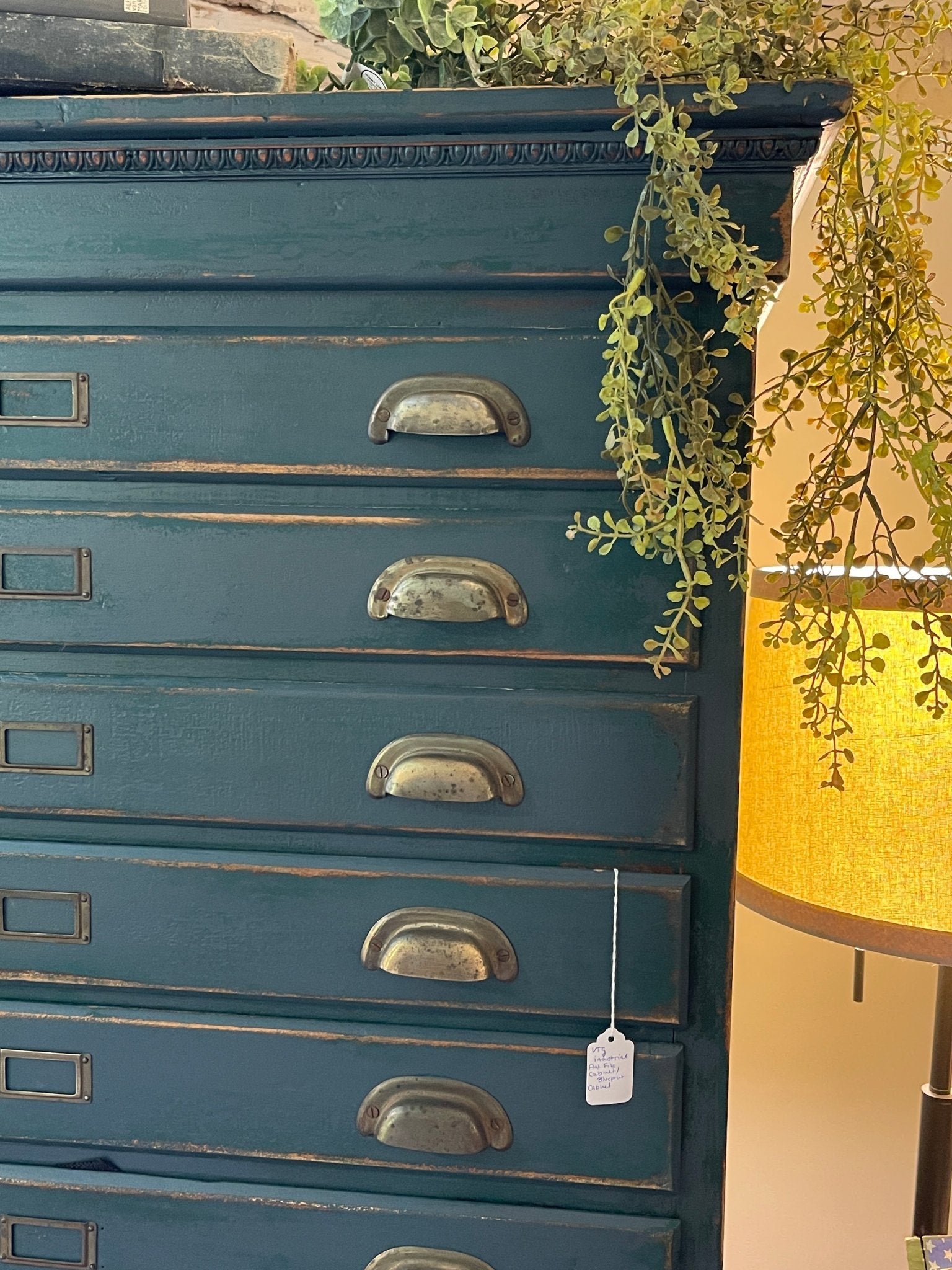 Vintage Industrial Flat File Cabinet / Blueprint Cabinet – Furniture by The Olde 1840