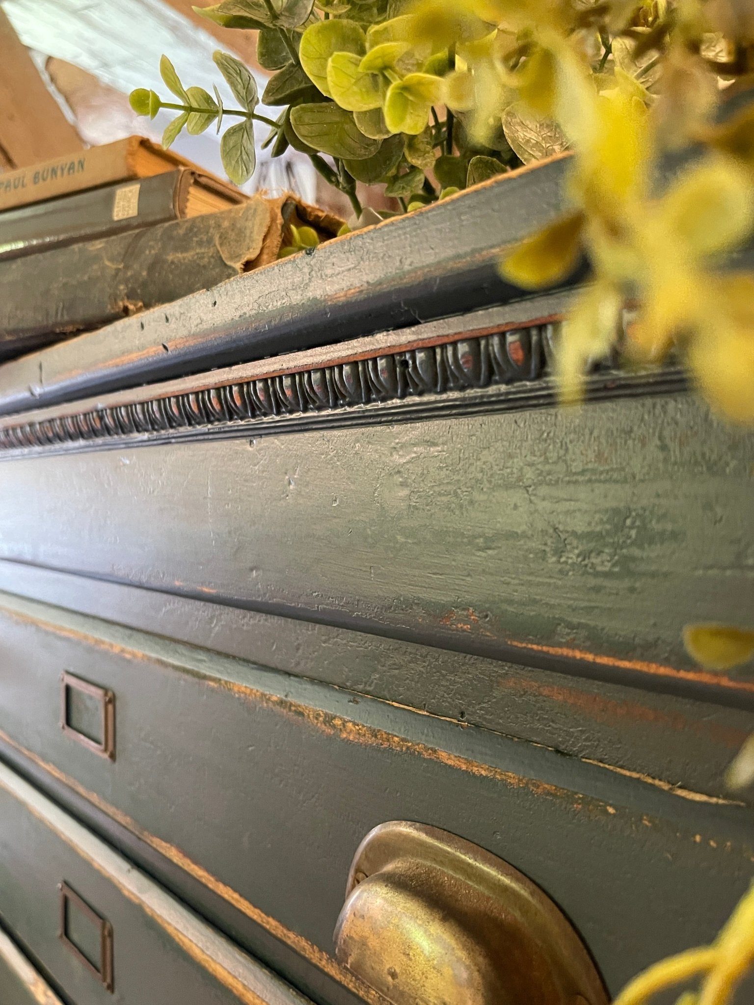 Vintage Industrial Flat File Cabinet / Blueprint Cabinet – Furniture by The Olde 1840