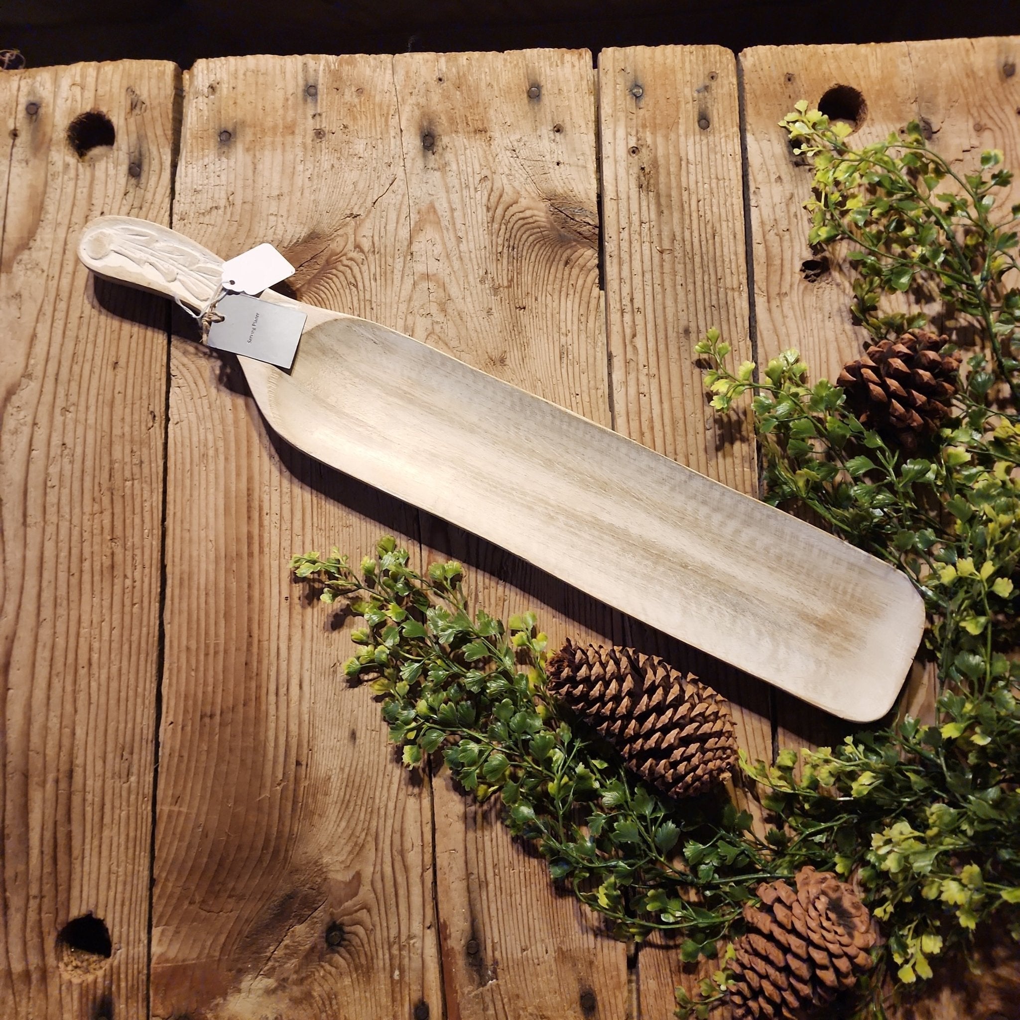 Wood Serving Platter – by The Olde 1840