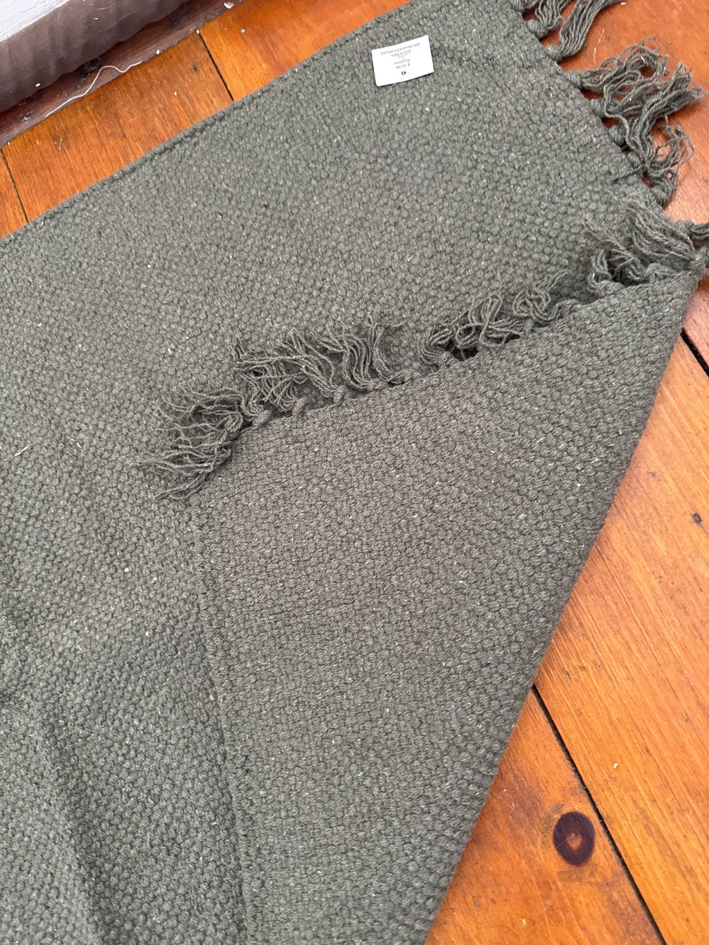 Woven Tassel Rug - 24” x 36” – Accent Rug by The Olde 1840