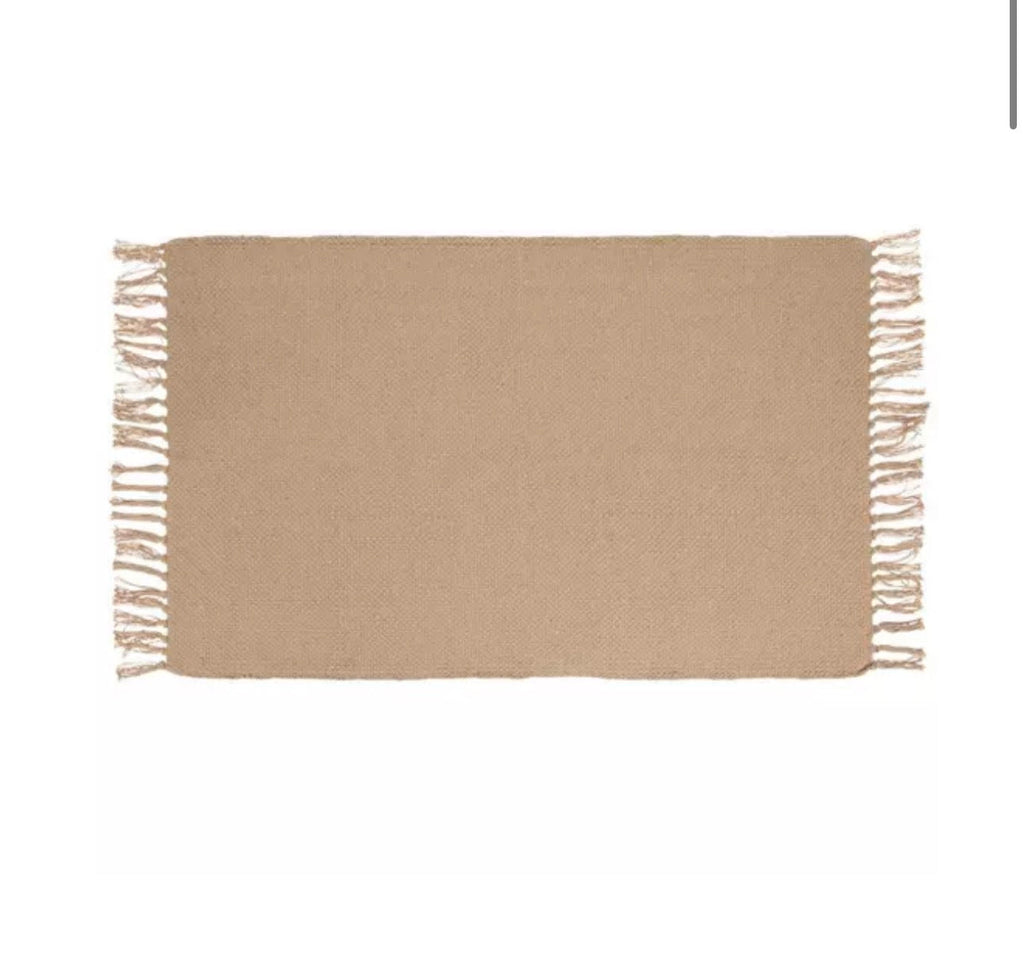 Woven Tassel Rug - 24” x 36” – Accent Rug by The Olde 1840