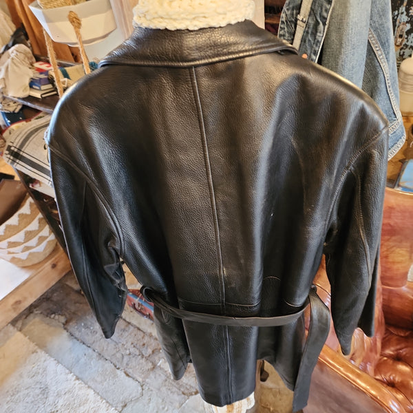 Woman's Leather Jacket - Size M