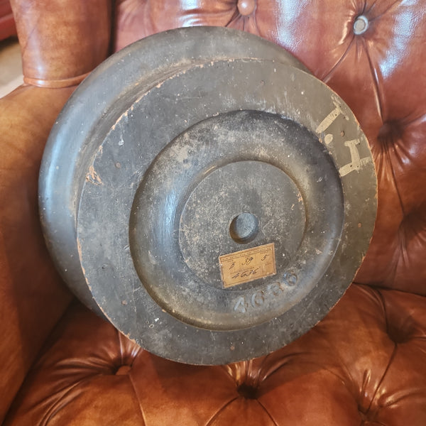 Antique Wood Pulley