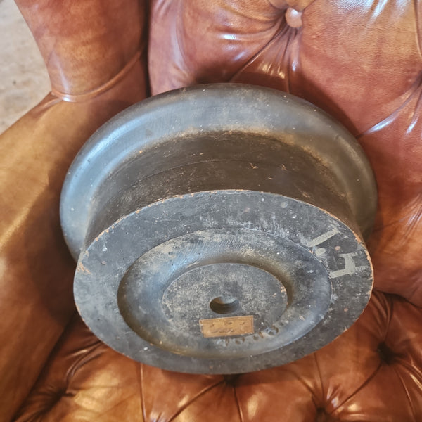 Antique Wood Pulley