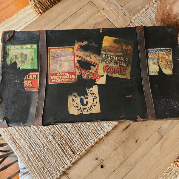 Vintage Leather Traveler Luggage