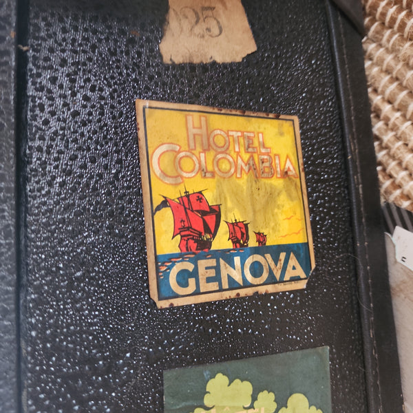 Vintage Leather Traveler Luggage