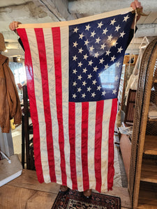 Vintage Cotton American Flag 3'x5'