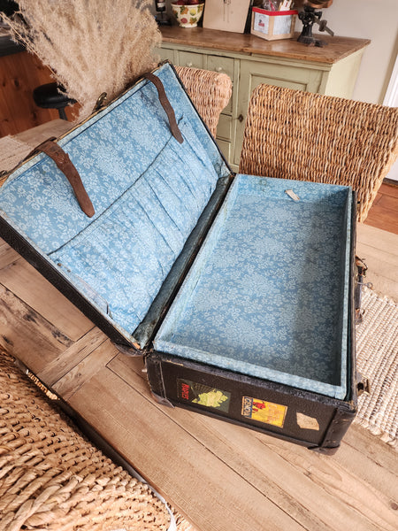 Vintage Leather Traveler Luggage