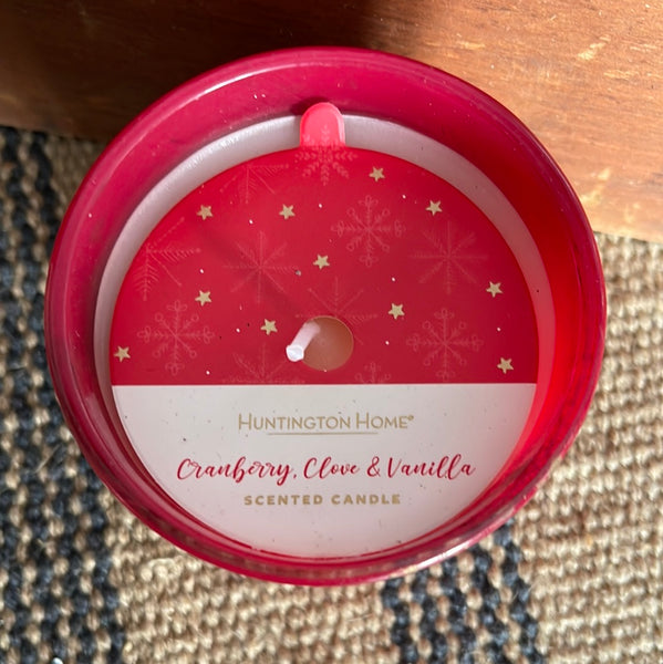 Cranberry, Clove and Vanilla Candle