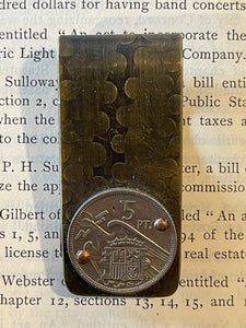 World Coin Money Clip - Spain