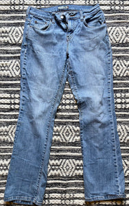 Women's Levis 515 Bootcut Jeans Size 6 Medium Wash Stretch