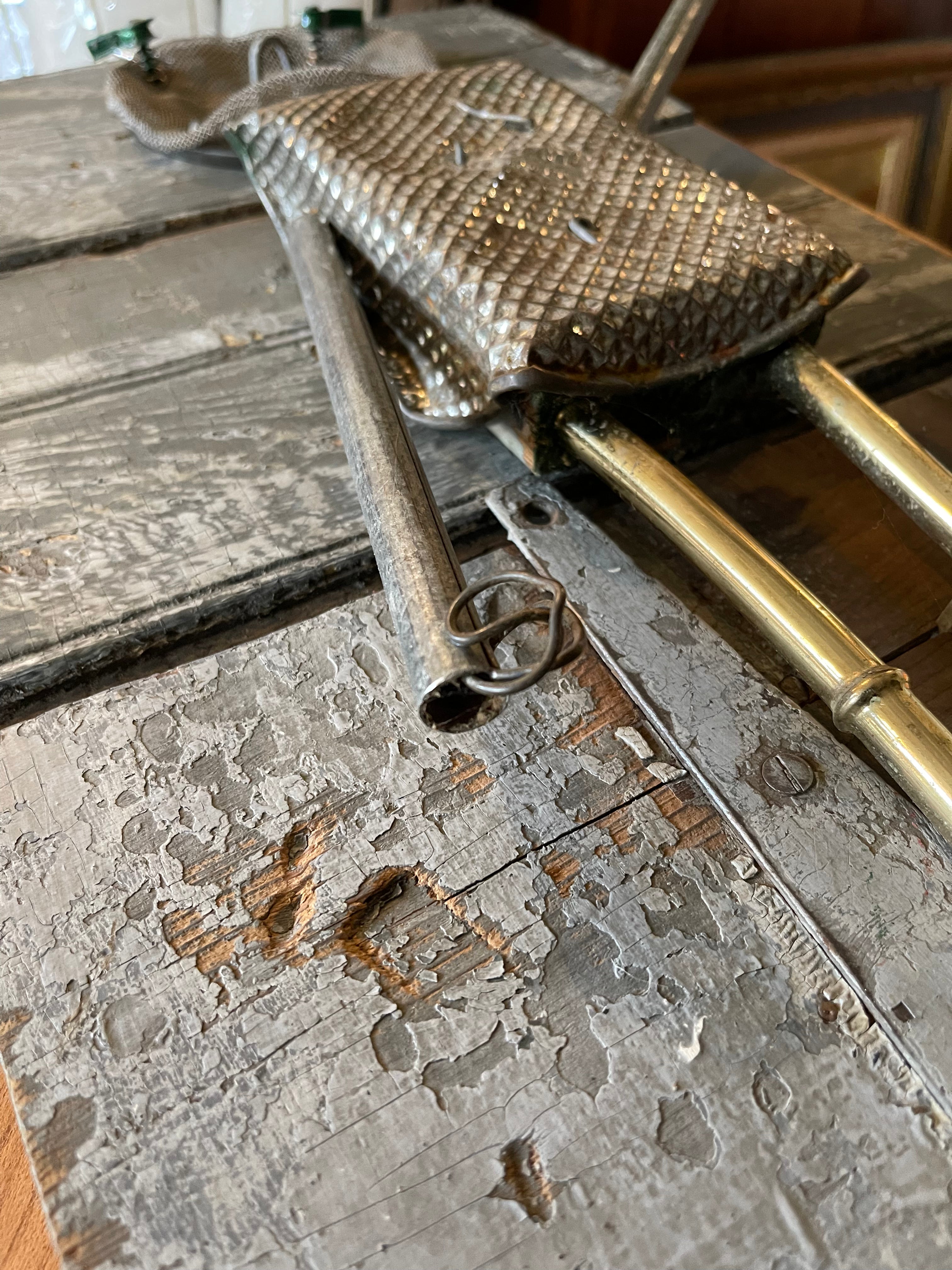 Handcrafted Metal Robot Folk Art Sculpture - 3 – Decor by The Olde 1840