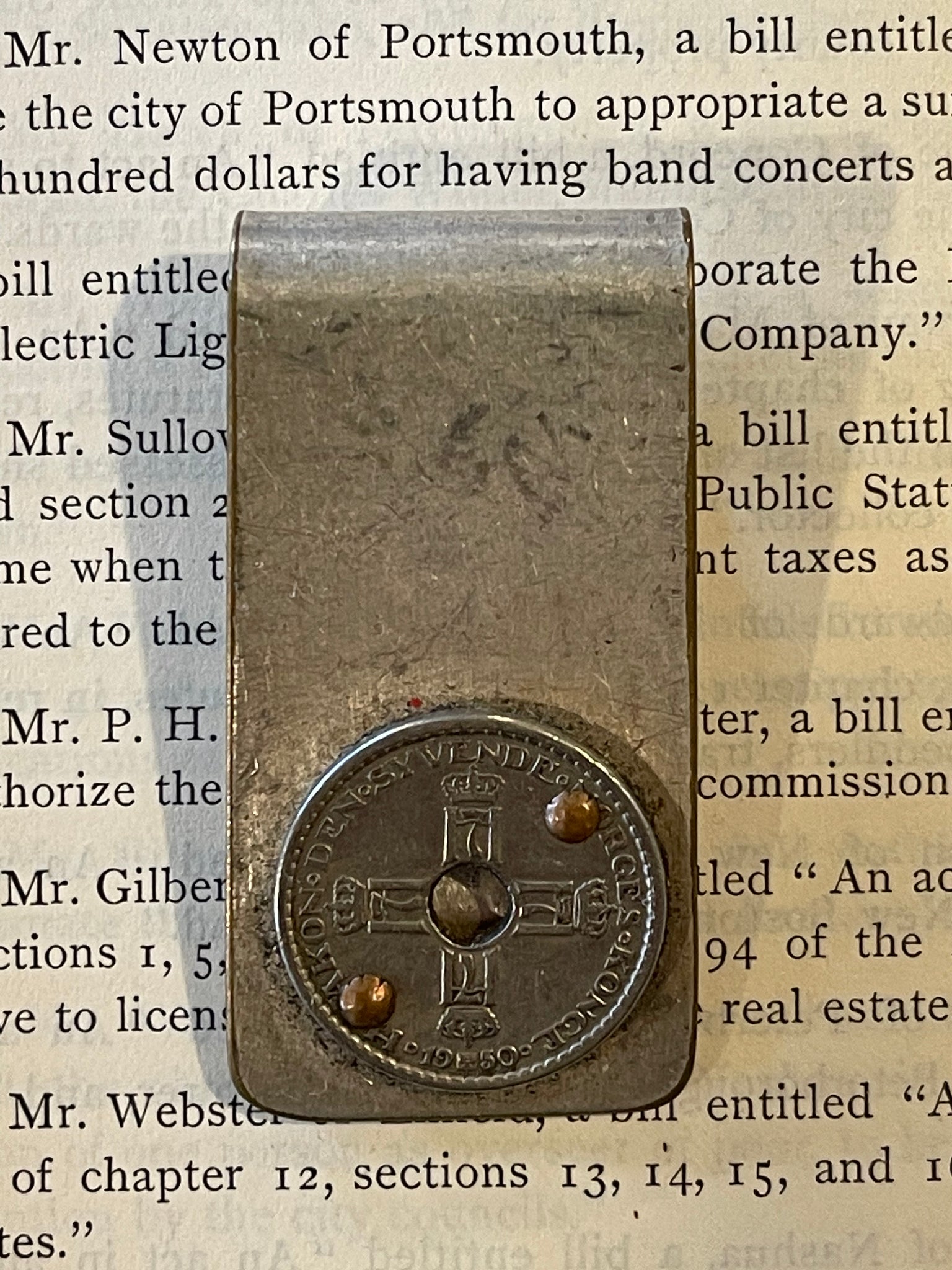 World Coin Money Clip - Norway
