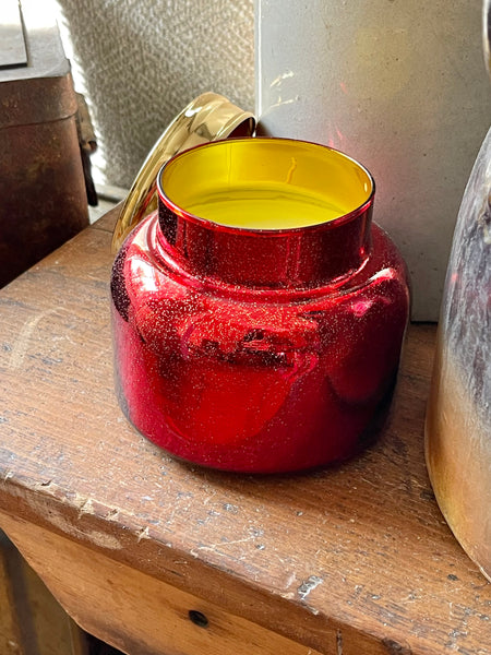 Velvet Spice Red Jar Candle