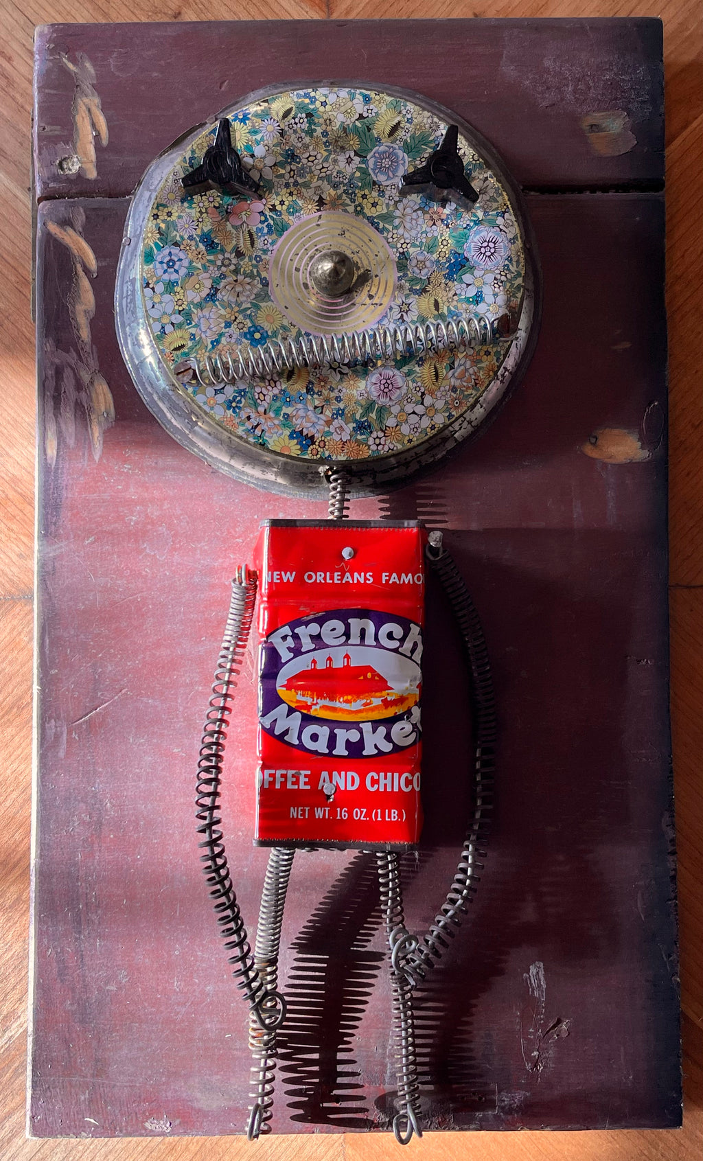 Handcrafted Robot Folk Art – by The Olde 1840