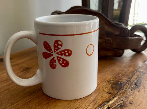 Retro Flower Mug