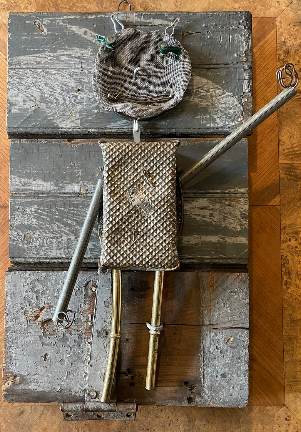 Handcrafted Robot Folk Art – Decor by The Olde 1840