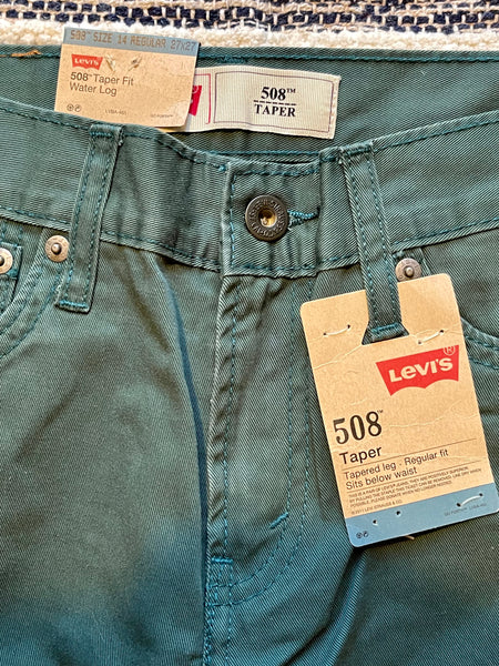 New Levis 508 Tapered Leg