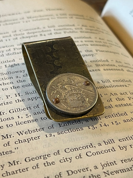 World Coin Money Clip - Spain