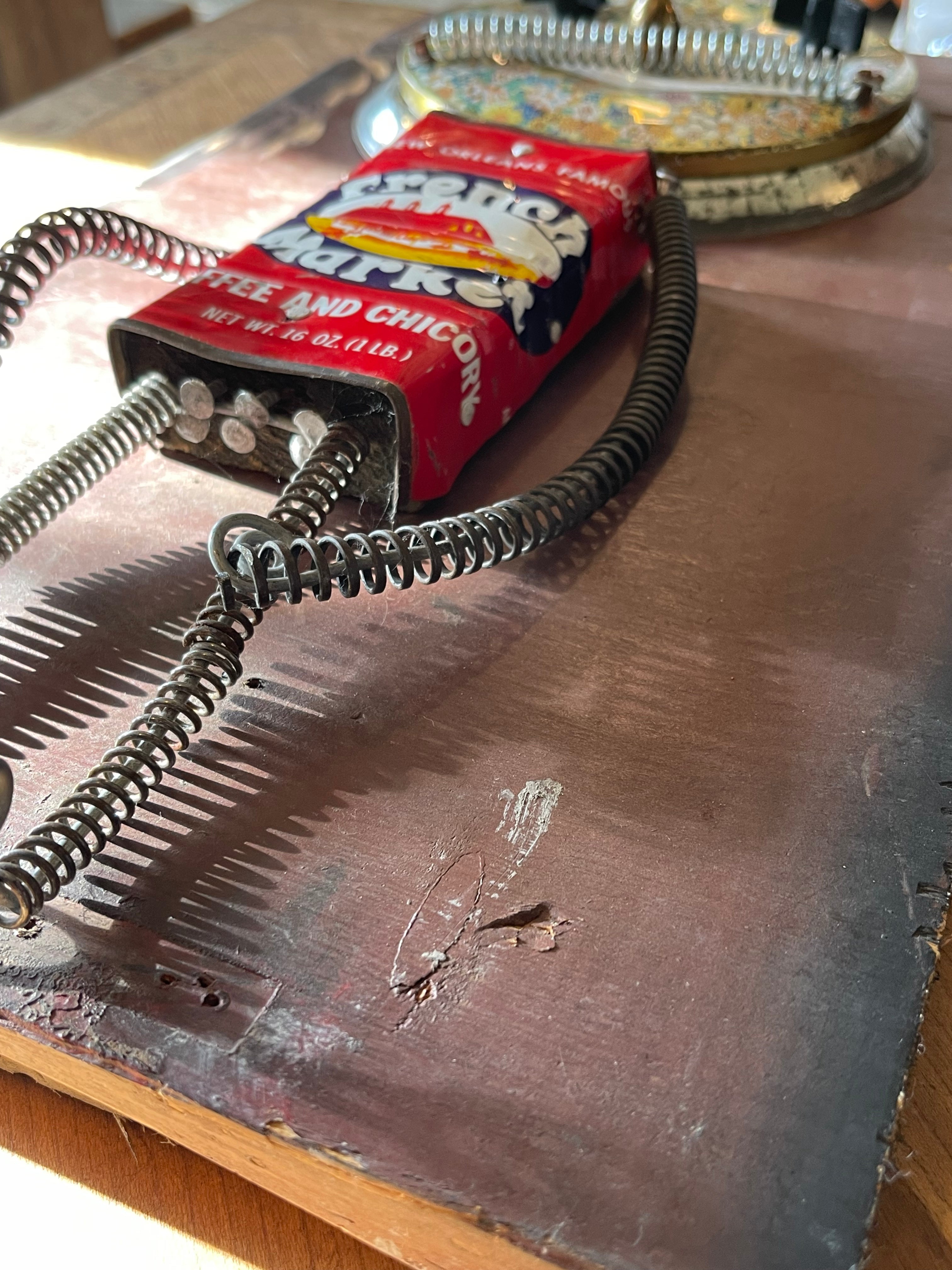 Handcrafted Robot Folk Art View 1  – by The Olde 1840